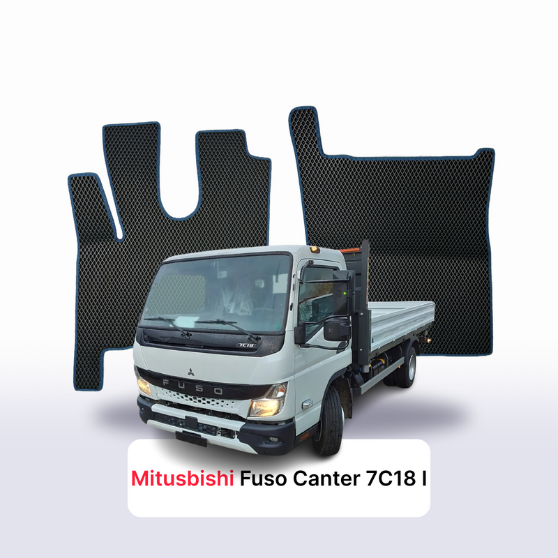Autokoberce EVA pro Mitsubishi Fuso Canter 7C18 1 gen 2010-2020 r. NÁKLADNÍ AUTO