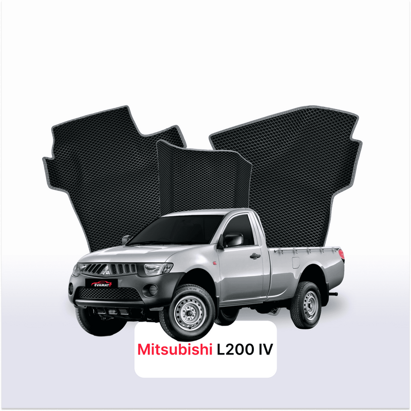 Autokoberce EVA pro Mitsubishi L200 4 gen 2006-2014 r. PICK-UP jednokabina