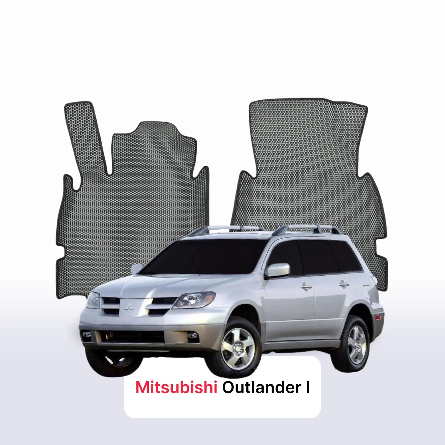 Autokoberce EVA pro Mitsubishi Outlander 1 gen 2002-2006 r. SUV