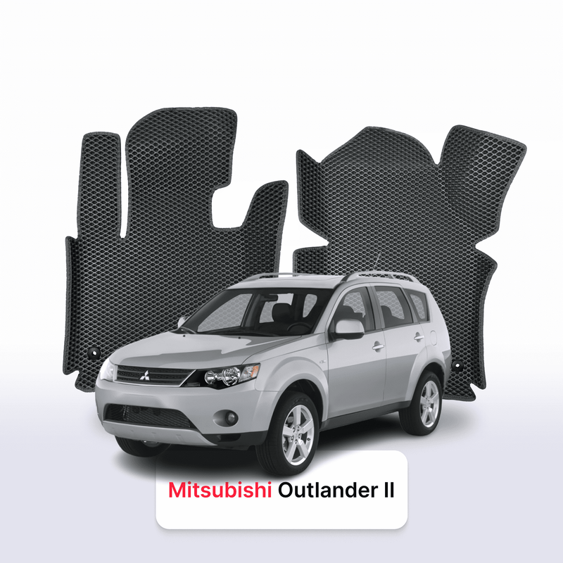 Autokoberce EVA pro Mitsubishi Outlander 2 gen 2005-2013 r. SUV