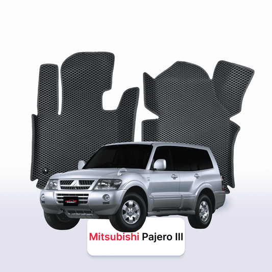 Autokoberce EVA pro Mitsubishi Pajero 3 gen 1999-2006 r. SUV