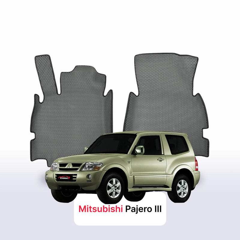 Autokoberce EVA pro Mitsubishi Pajero 3 gen 1999-2006 r. SUV 3 dveře