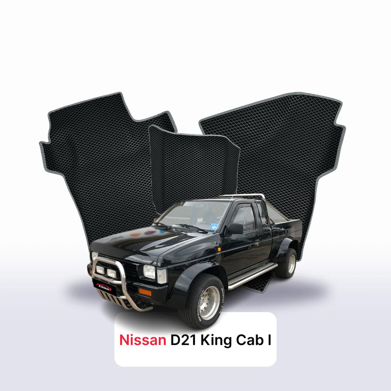 Autokoberce EVA pro Nissan D21 King Cab I gen 1985-1997 r. PICK-UP jednokabina