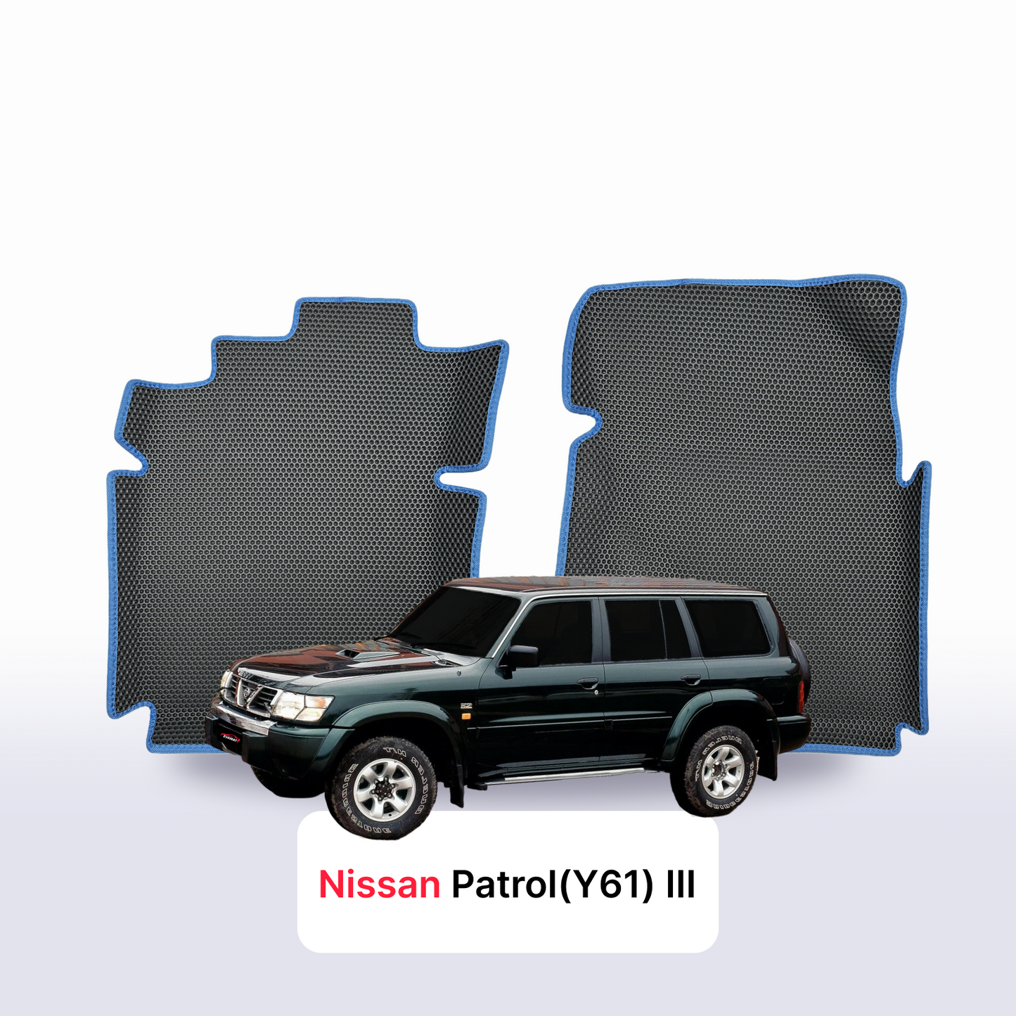 Autokoberce EVA pro Nissan Patrol(Y61) III gen 1997-2014 r. SUV 5 dveří