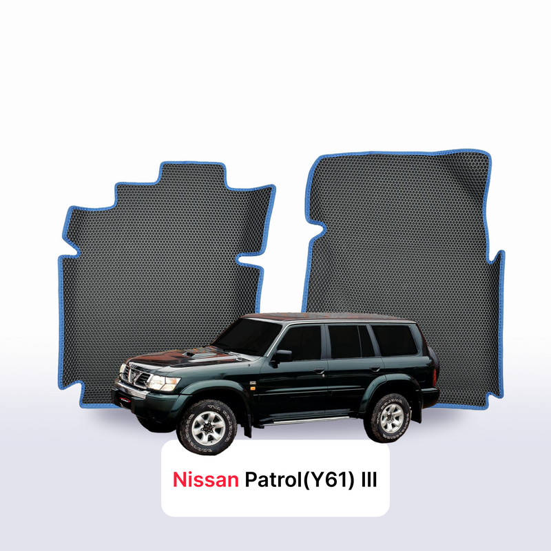 Autokoberce EVA pro Nissan Patrol(Y61) III gen 1997-2014 r. SUV 5 dveří