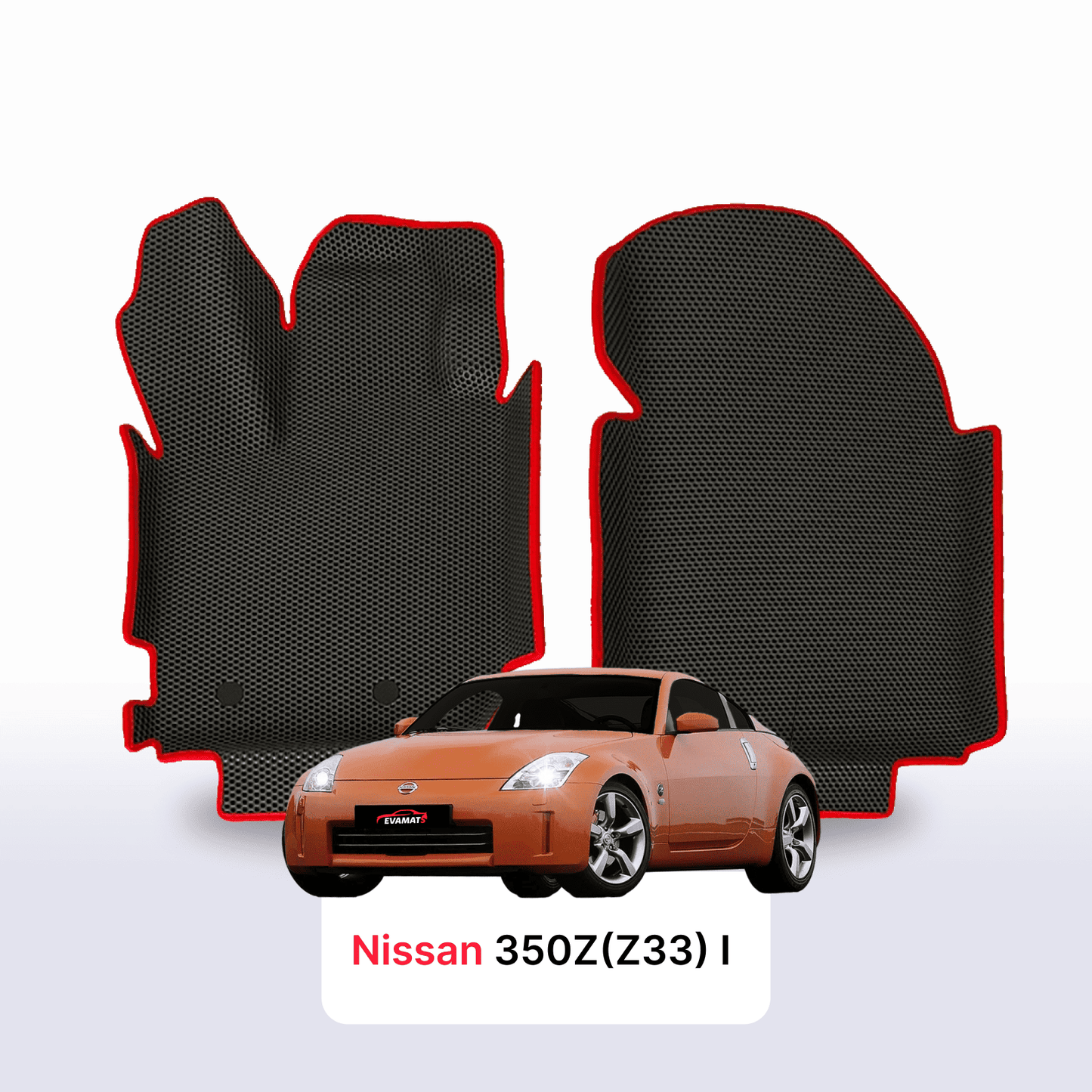 Autokoberce EVA pro Nissan 350Z(Z33) I gen 2002-2009 r. KUPÉ