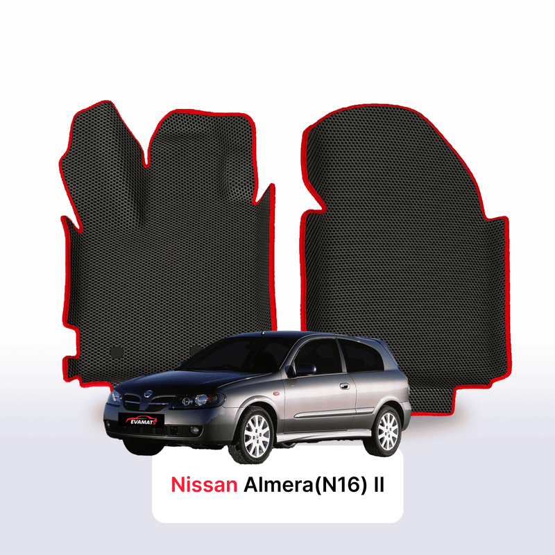 Autokoberce EVA pro Nissan Almera(N16) II gen 2000-2008 r. HATCHBACK 3 dveře