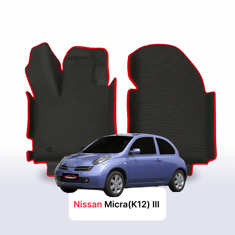 Autokoberce EVA pro Nissan Micra(K12) III gen 2002-2010 r. HATCHBACK 3 dveře