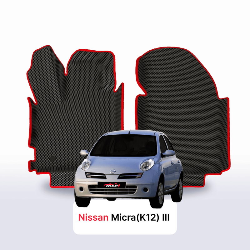 Autokoberce EVA pro Nissan Micra(K12) III gen 2002-2010 r. HATCHBACK 5 dveří