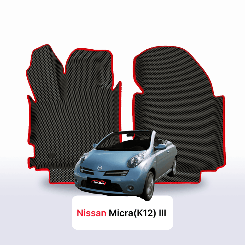 Autokoberce EVA pro Nissan Micra(K12) III gen 2002-2010 r. KABRIOLET