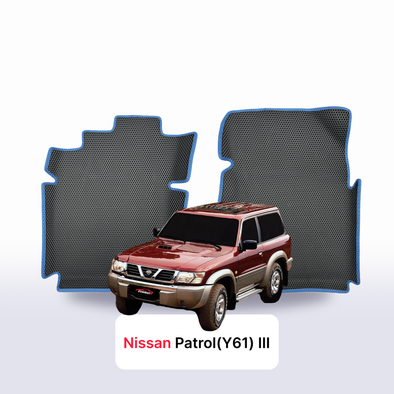 Autokoberce EVA pro Nissan Patrol(Y61) III gen 1997-2014 r. SUV 3 dveře