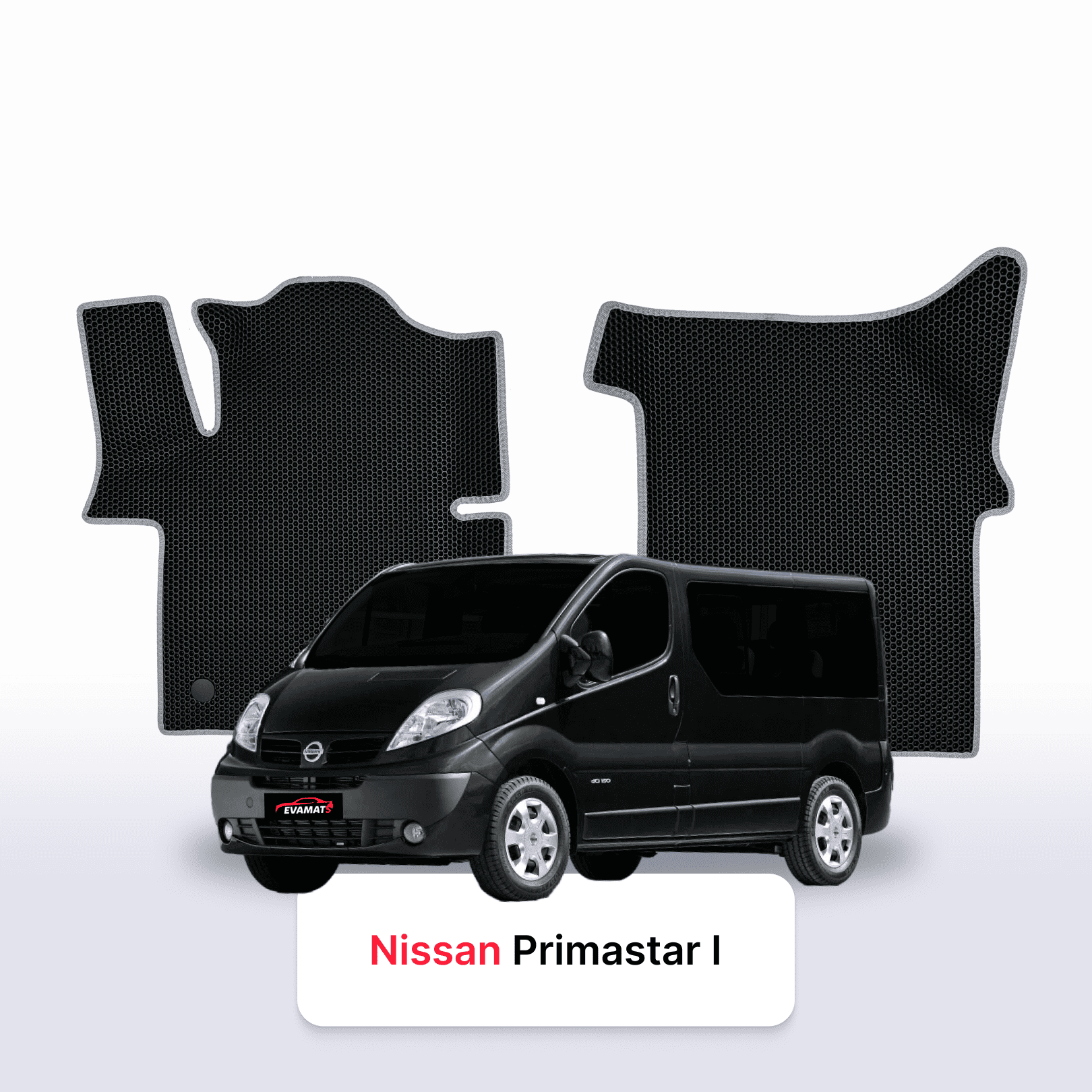 Autokoberce EVA pro Nissan Primastar I gen 2002-2014 r. MINIVAN