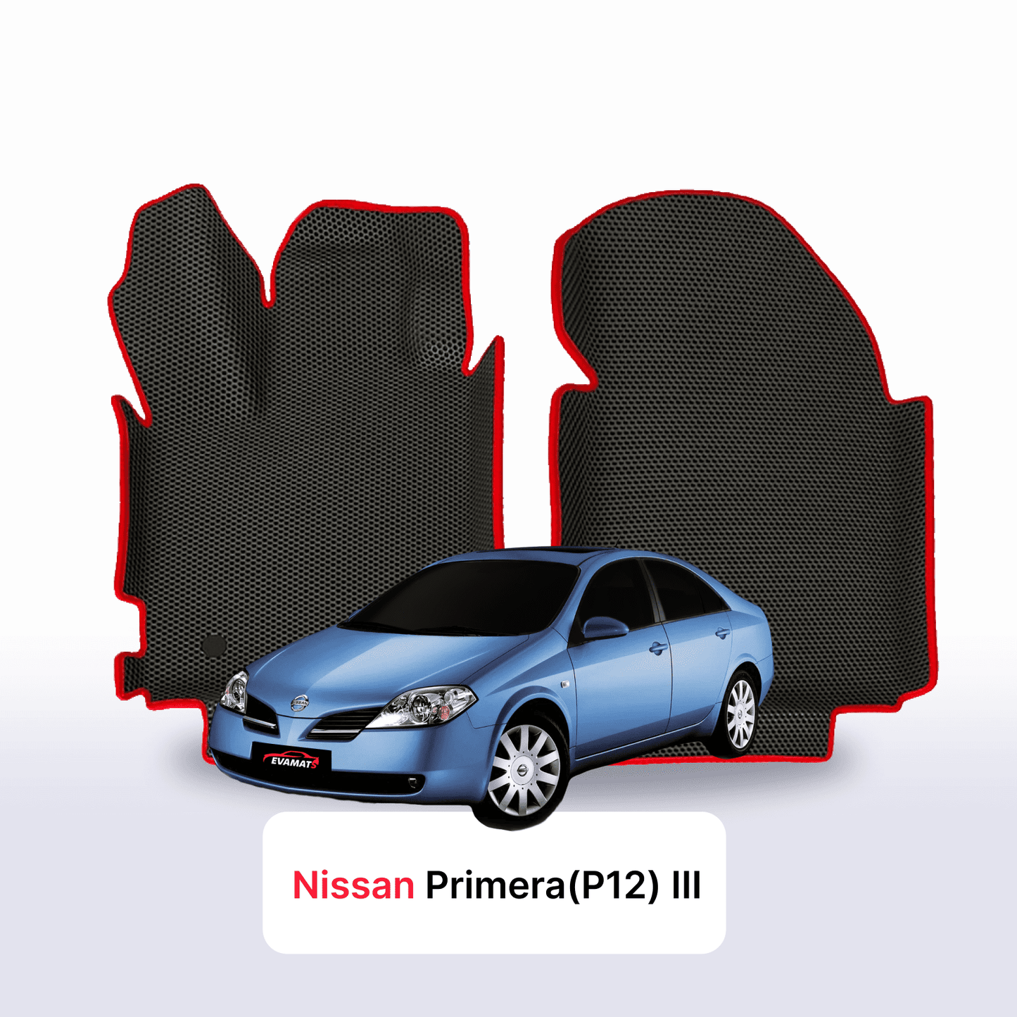 Autokoberce EVA pro Nissan Primera(P12) III gen 2001-2008 r. SEDAN