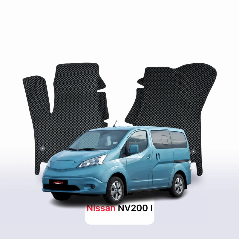 Autokoberce EVA pro Nissan e-NV200 I gen 2014-2021 r. MINIVAN