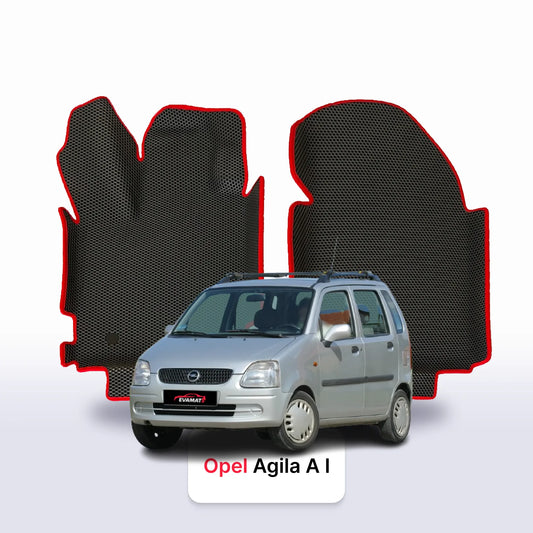 Autokoberce EVA pro Opel Agila A 1 gen 2000-2007 r. HATCHBACK 5 dveří