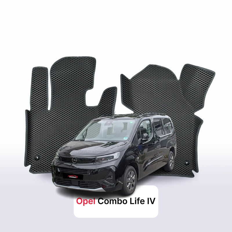 Autokoberce EVA pro Opel Combo Life 4 gen 2018-2027 r. MINIVAN