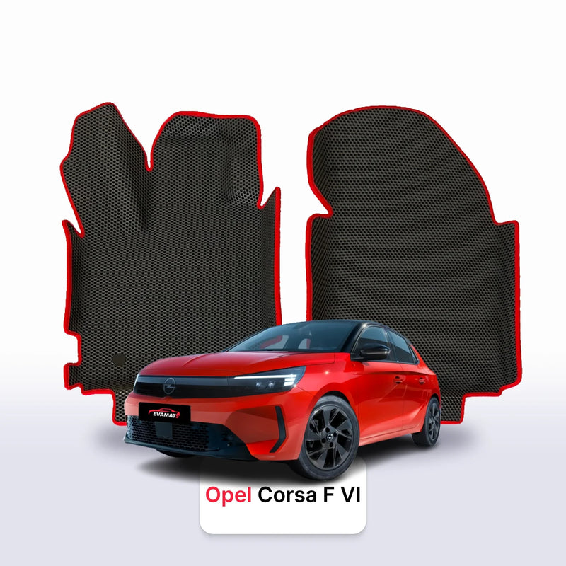Autokoberce EVA pro Opel Corsa F 6 gen 2019-2028 r. Elektro HATCHBACK 5 dveří