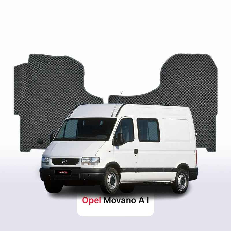 Autokoberce EVA pro Opel Movano A 1 gen 1998-2010 r. MINIBUS