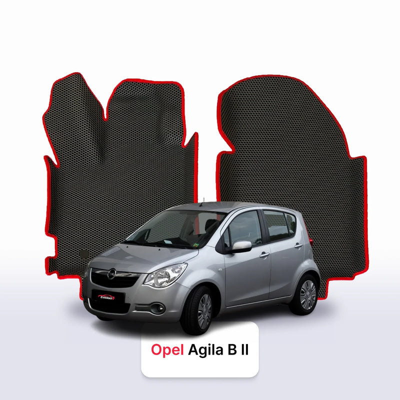 Autokoberce EVA pro Opel Agila B 2 gen 2008-2014 r. HATCHBACK 5 dveří