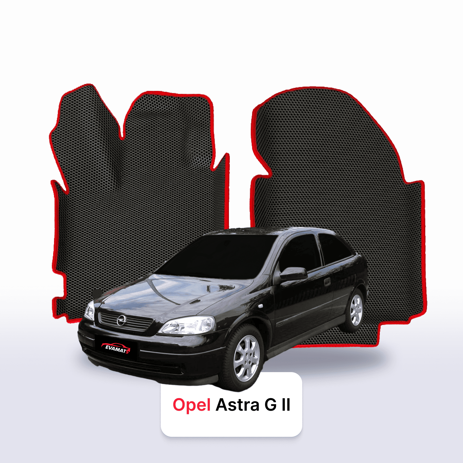 Autokoberce EVA pro Opel Astra G 2 gen 1998-2009 r. HATCHBACK 3 dveře