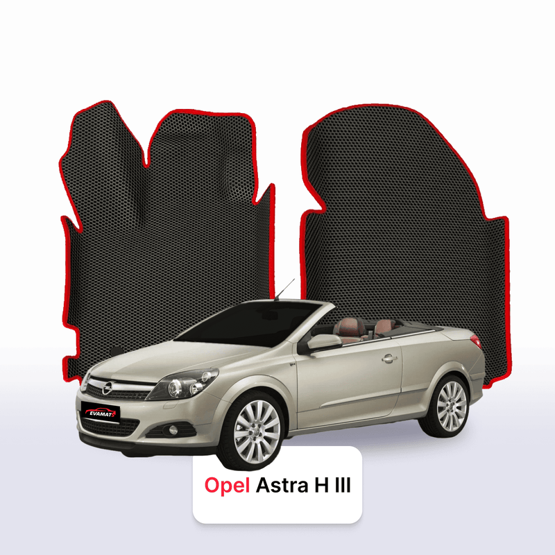 Autokoberce EVA pro Opel Astra H 3 gen 2004-2014 r. KABRIOLET
