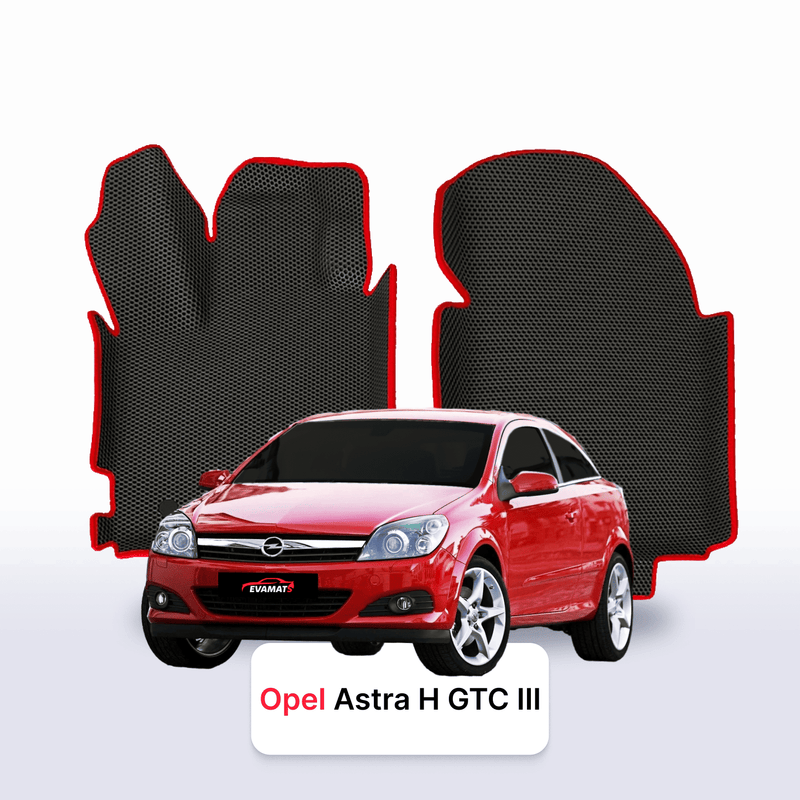 Autokoberce EVA pro Opel Astra H GTC 3 gen 2004-2014 r. HATCHBACK 3 dveře