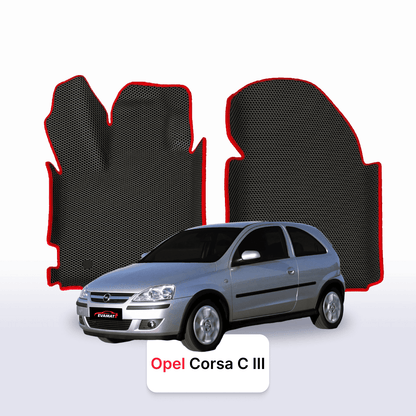 Autokoberce EVA pro Opel Corsa C 3 gen 2000-2006 r. HATCHBACK 3 dveře