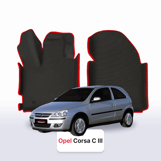 Autokoberce EVA pro Opel Corsa C 3 gen 2000-2006 r. HATCHBACK 3 dveře
