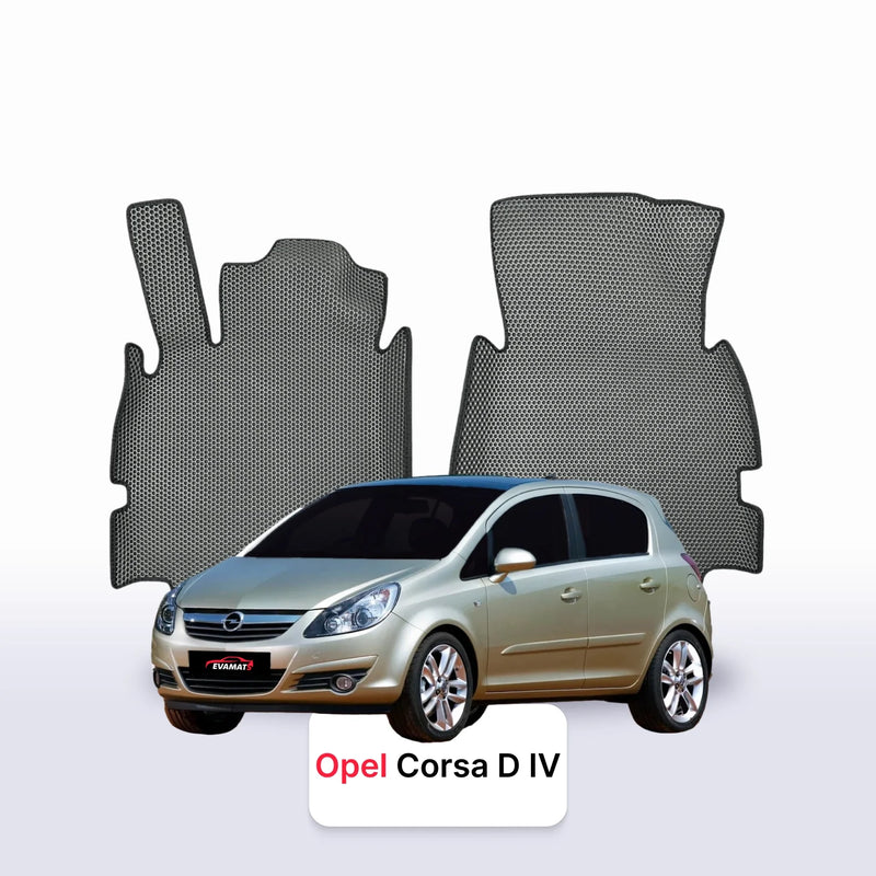 Autokoberce EVA pro Opel Corsa D 4 gen 2006-2014 r. HATCHBACK 5 dveří