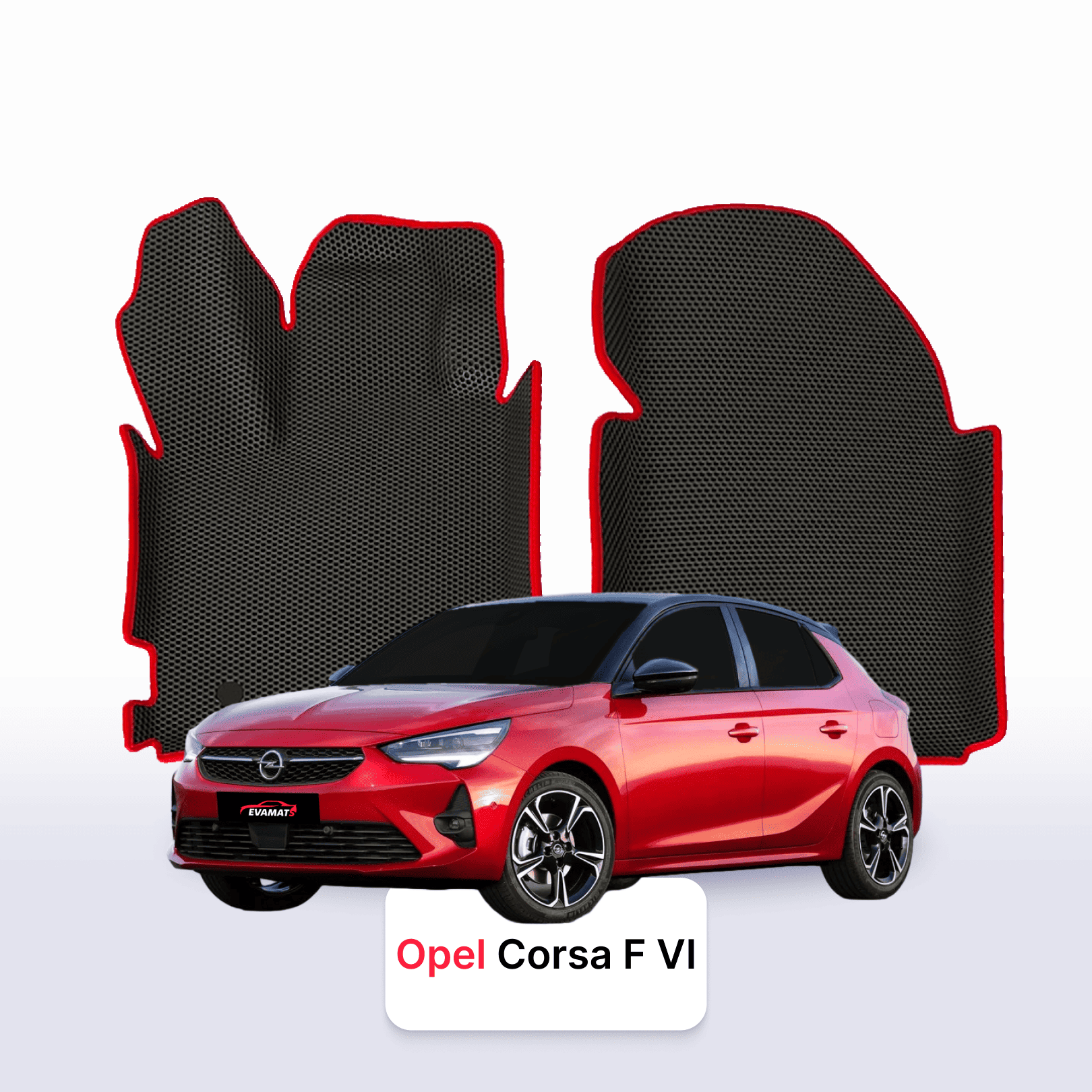 Autokoberce EVA pro Opel Corsa F 6 gen 2019-2028 r. HATCHBACK 5 dveří