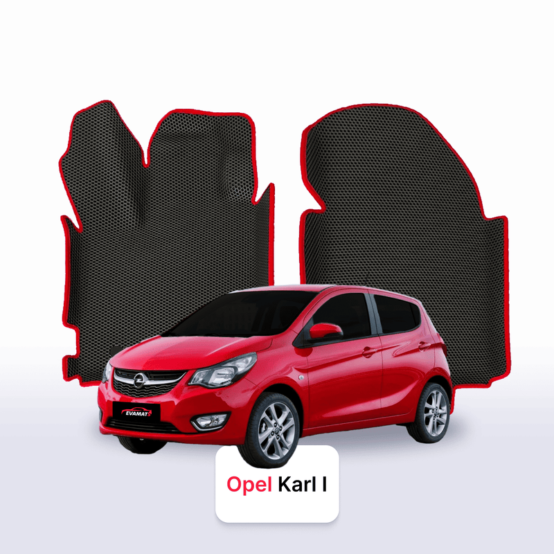 Autokoberce EVA pro Opel Karl 1 gen 2015-2019 r. HATCHBACK 5 dveří