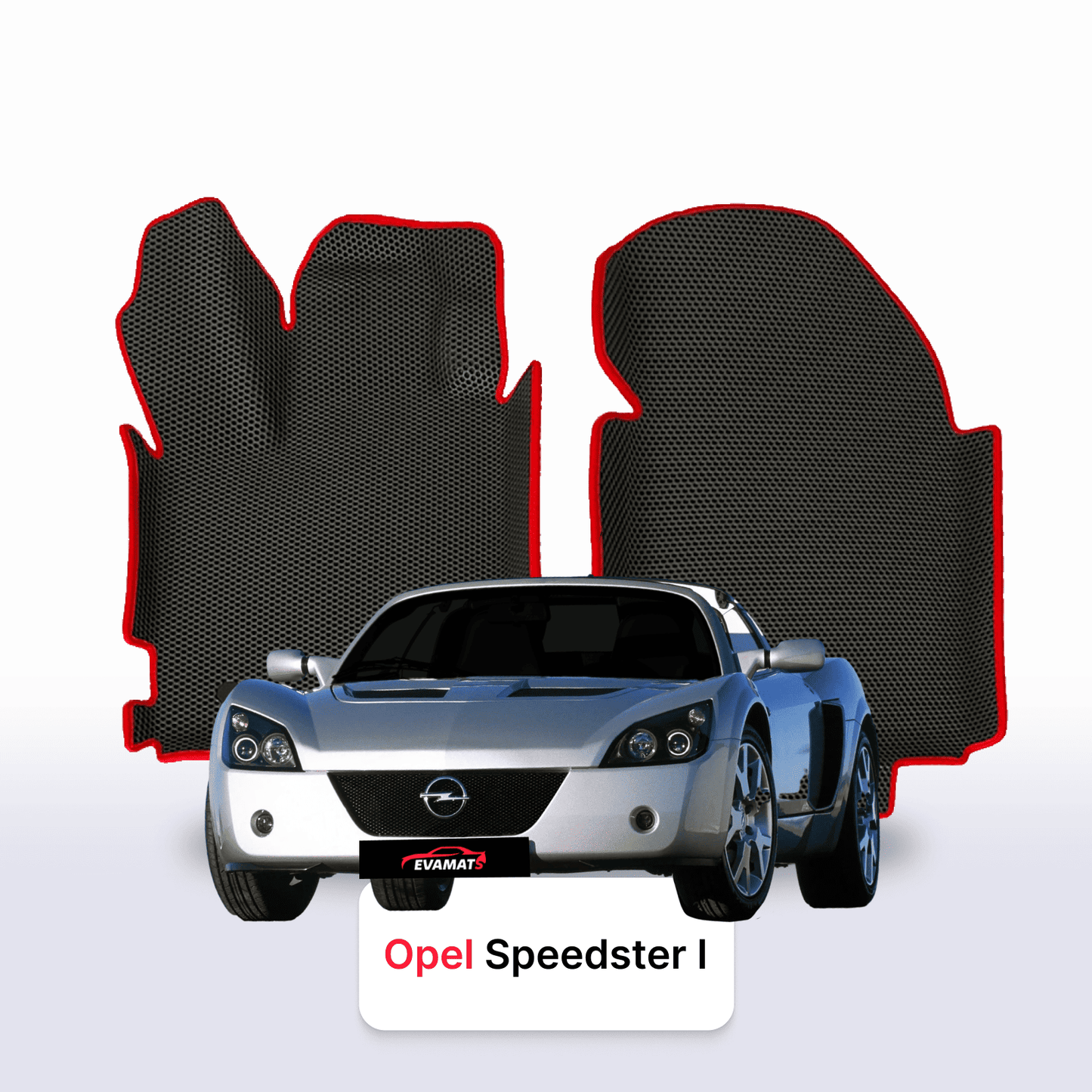 Autokoberce EVA pro Opel Speedster 1 gen 2000-2005 r. TARGA