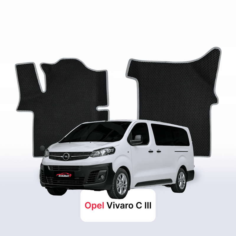 Autokoberce EVA pro Opel Vivaro C 3 gen 2019-2028 r. MINIVAN