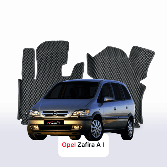 Autokoberce EVA pro Opel Zafira A 1 gen 1999-2006 r. MINIVAN