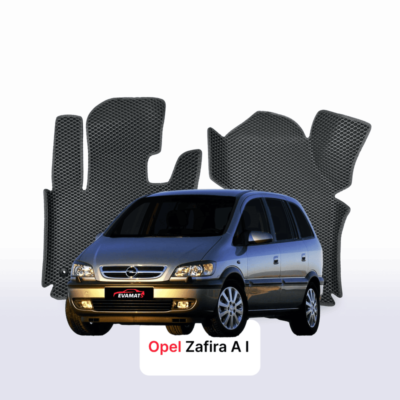 Autokoberce EVA pro Opel Zafira A 1 gen 1999-2006 r. MINIVAN