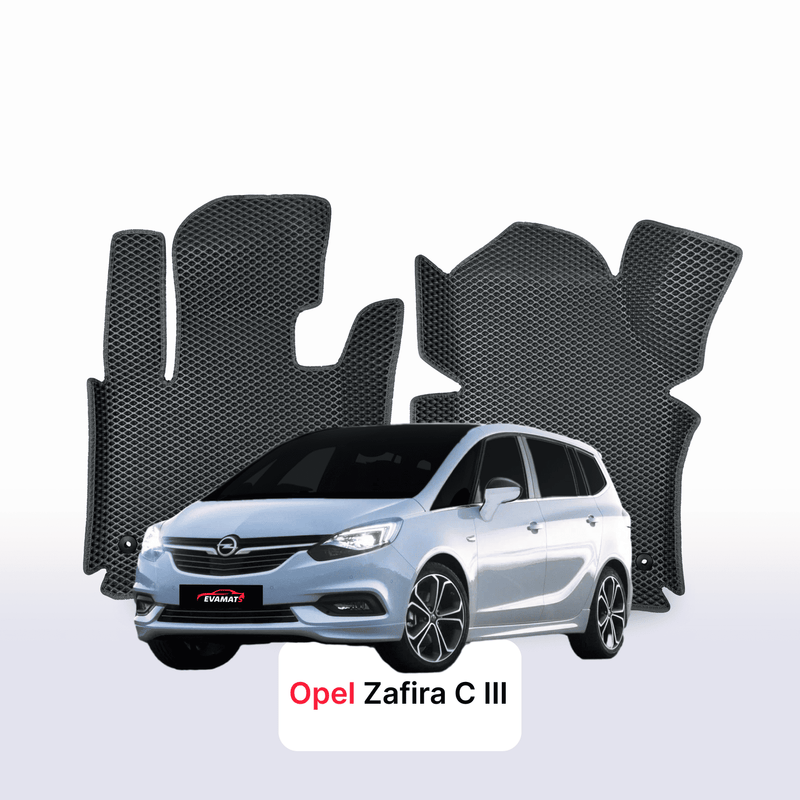 Autokoberce EVA pro Opel Zafira C 3 gen 2011-2019 r. MINIVAN