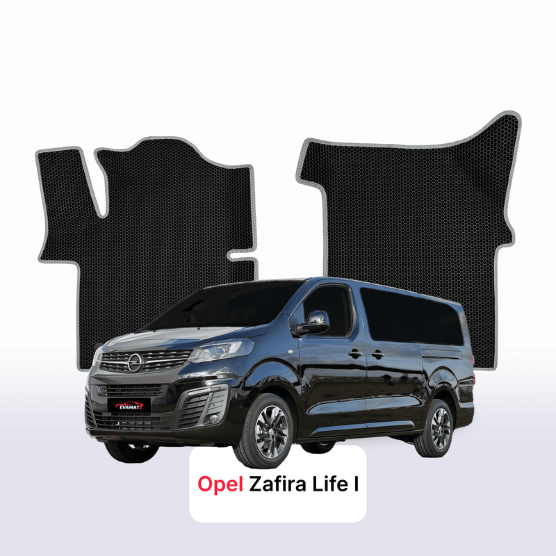 Autokoberce EVA pro Opel Zafira Life 1 gen 2019-2027 r. MINIVAN L