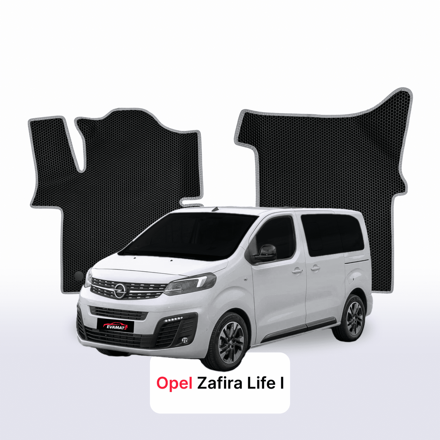 Autokoberce EVA pro Opel Zafira Life 1 gen 2019-2027 r. MINIVAN S