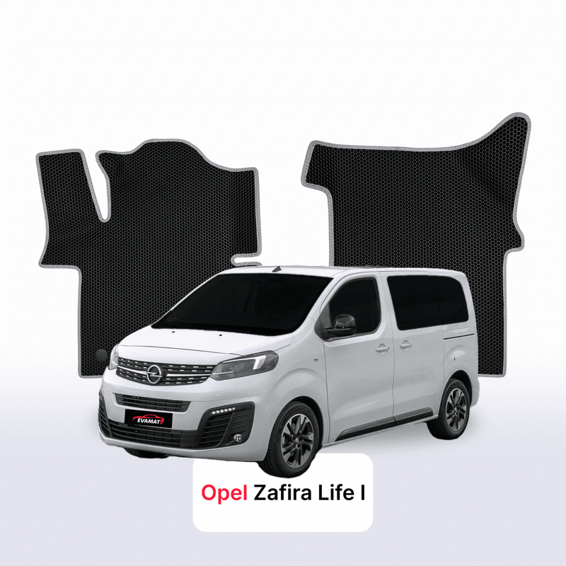 Autokoberce EVA pro Opel Zafira Life 1 gen 2019-2027 r. MINIVAN S