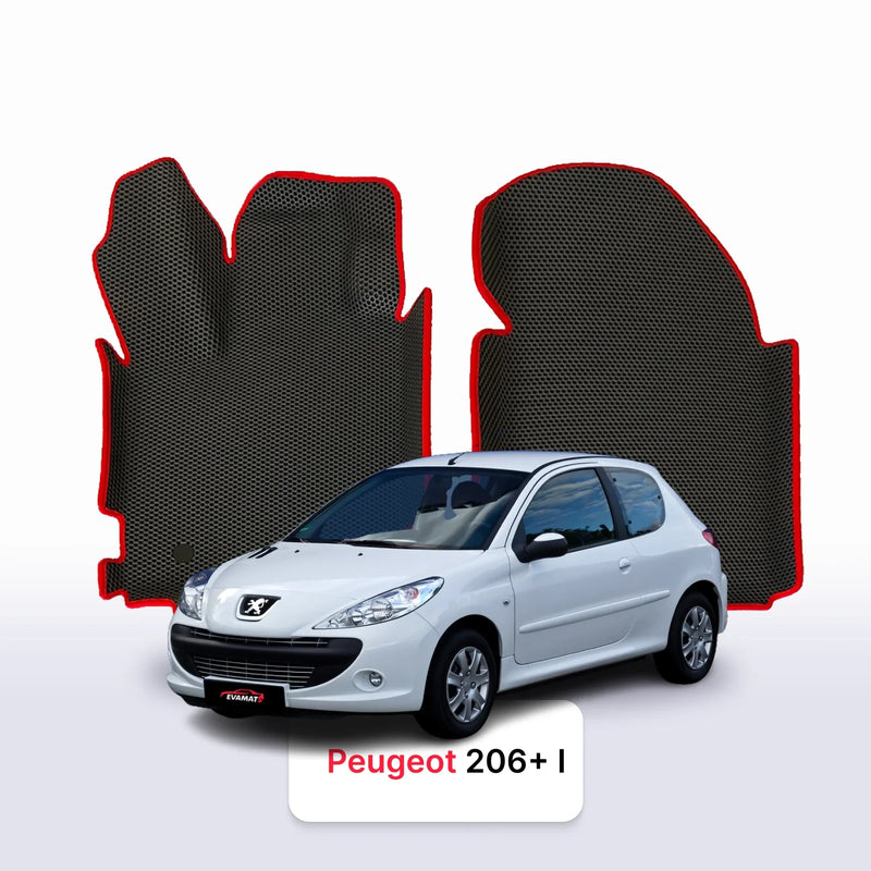 Autokoberce EVA pro Peugeot 206+ 1 gen 2009-2012 r. HATCHBACK 5 dveří