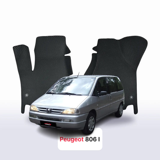 Car mats EVA for Peugeot 806 1 gen 1994-2002 year MINIVAN