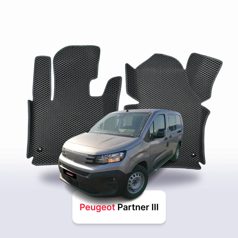 Autokoberce EVA pro Peugeot Partner 3 gen 2018-2026 r. MINIVAN