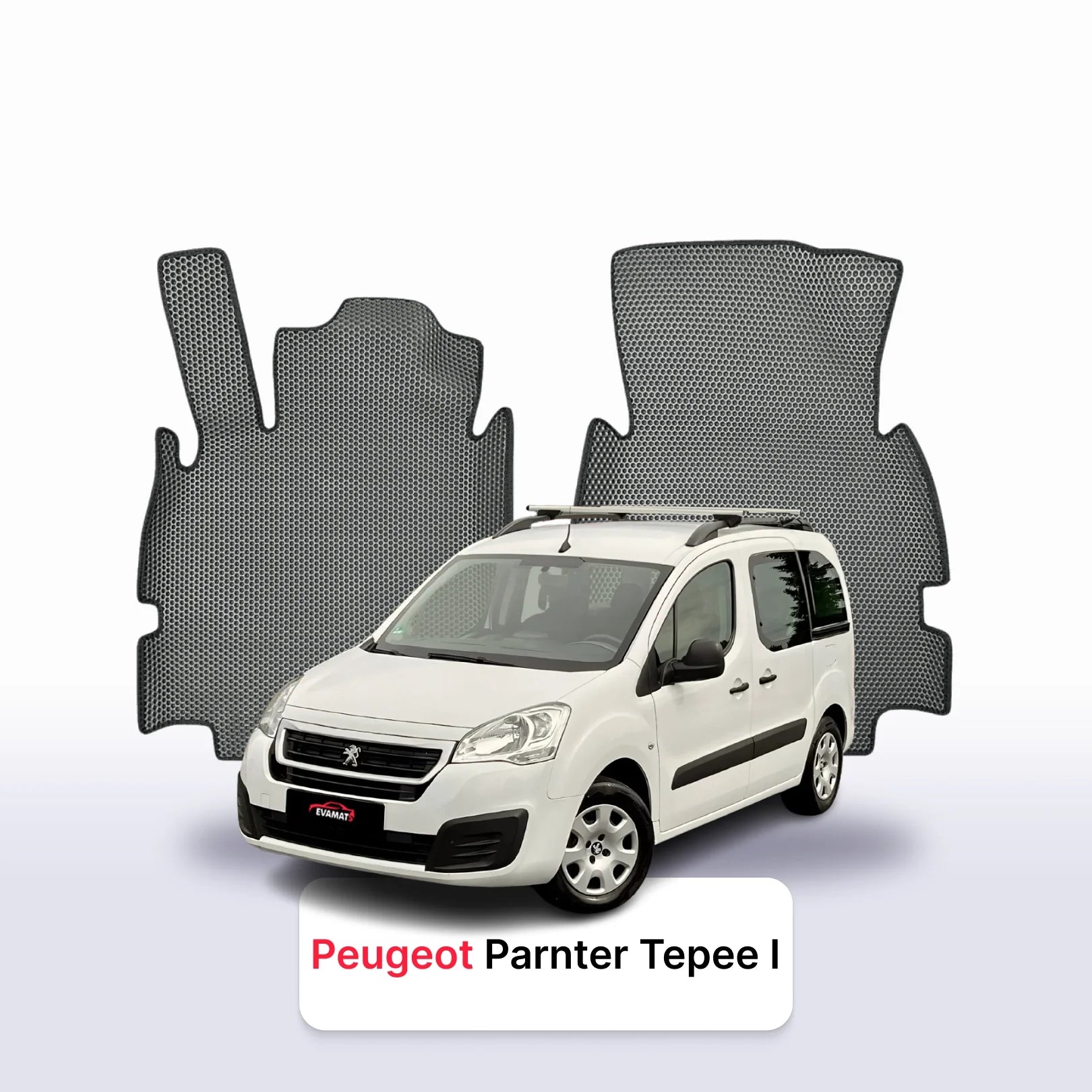Autokoberce EVA pro Peugeot Partner Tepee 2 gen 2008-2018 r. KOMBIVAN