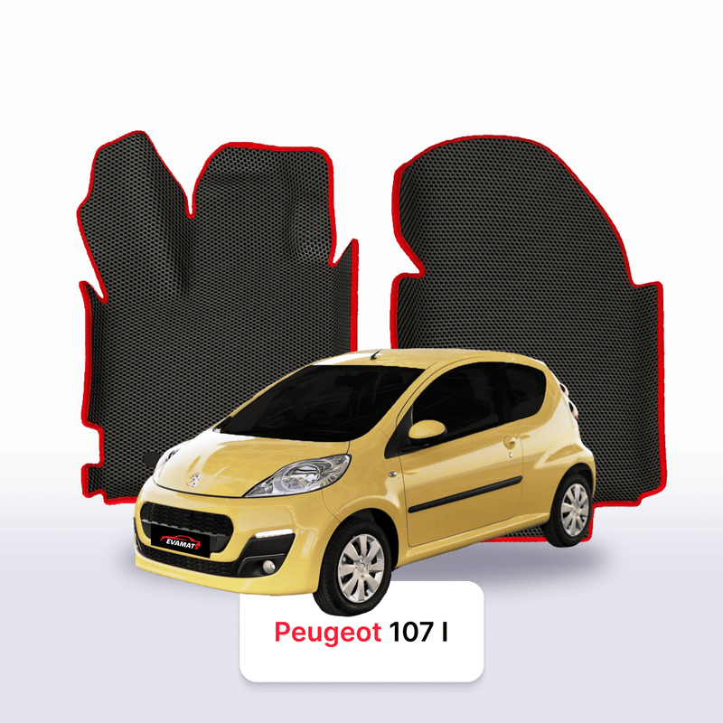 Autokoberce EVA pro Peugeot 107(AMT) 1 gen 2005-2014 r. HATCHBACK 3 dveře