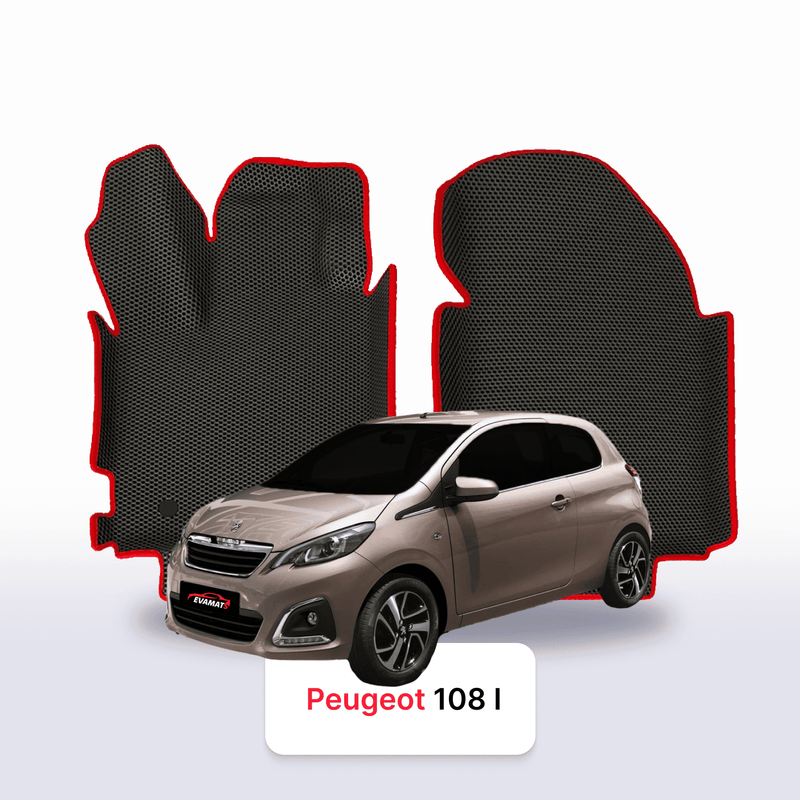Autokoberce EVA pro Peugeot 108 1 gen 2014-2021 r. HATCHBACK 3 dveře