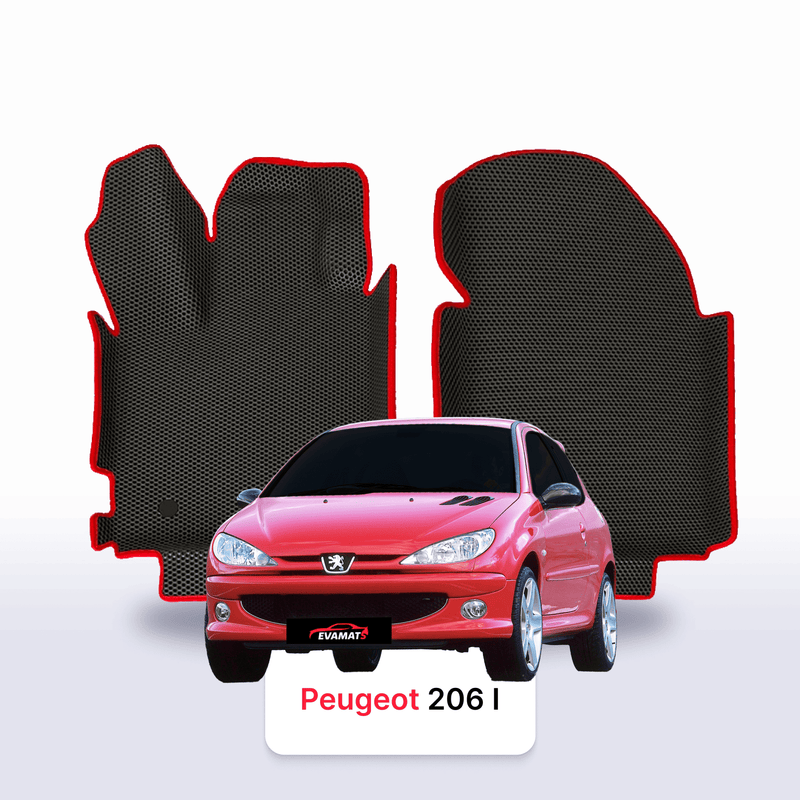 Autokoberce EVA pro Peugeot 206(MT) 1 gen 1998-2012 r. HATCHBACK 3 dveře
