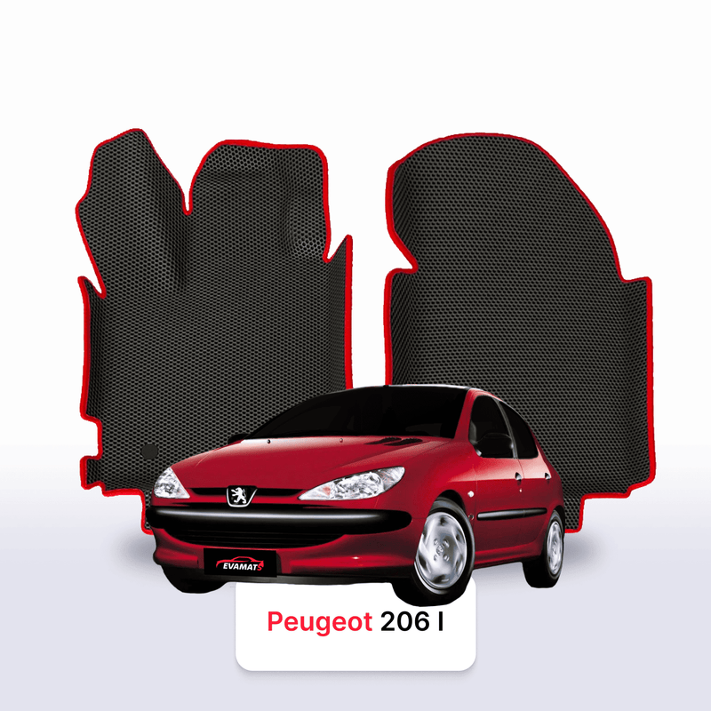 Autokoberce EVA pro Peugeot 206(MT) 1 gen 1998-2012 r. HATCHBACK 5 dveří