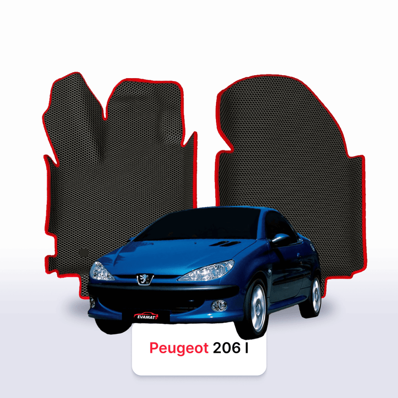 Autokoberce EVA pro Peugeot 206(MT) 1 gen 1998-2012 r. KABRIOLET