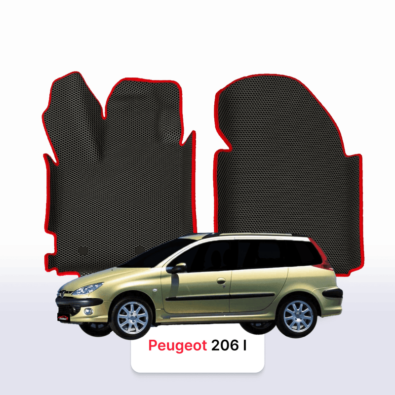 Autokoberce EVA pro Peugeot 206(MT) 1 gen 1998-2012 r. KOMBI