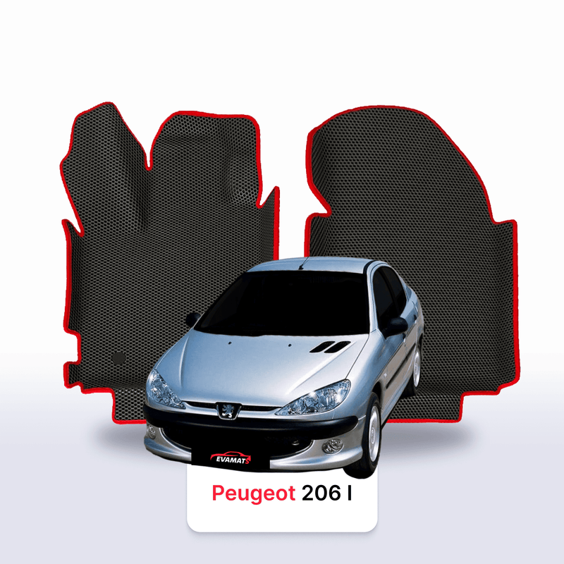 Autokoberce EVA pro Peugeot 206(MT) 1 gen 1998-2012 r. SEDAN